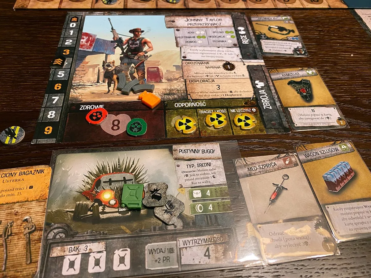 Waste Knights — gra na stole Angry BoardGamer, zdjęcie 2