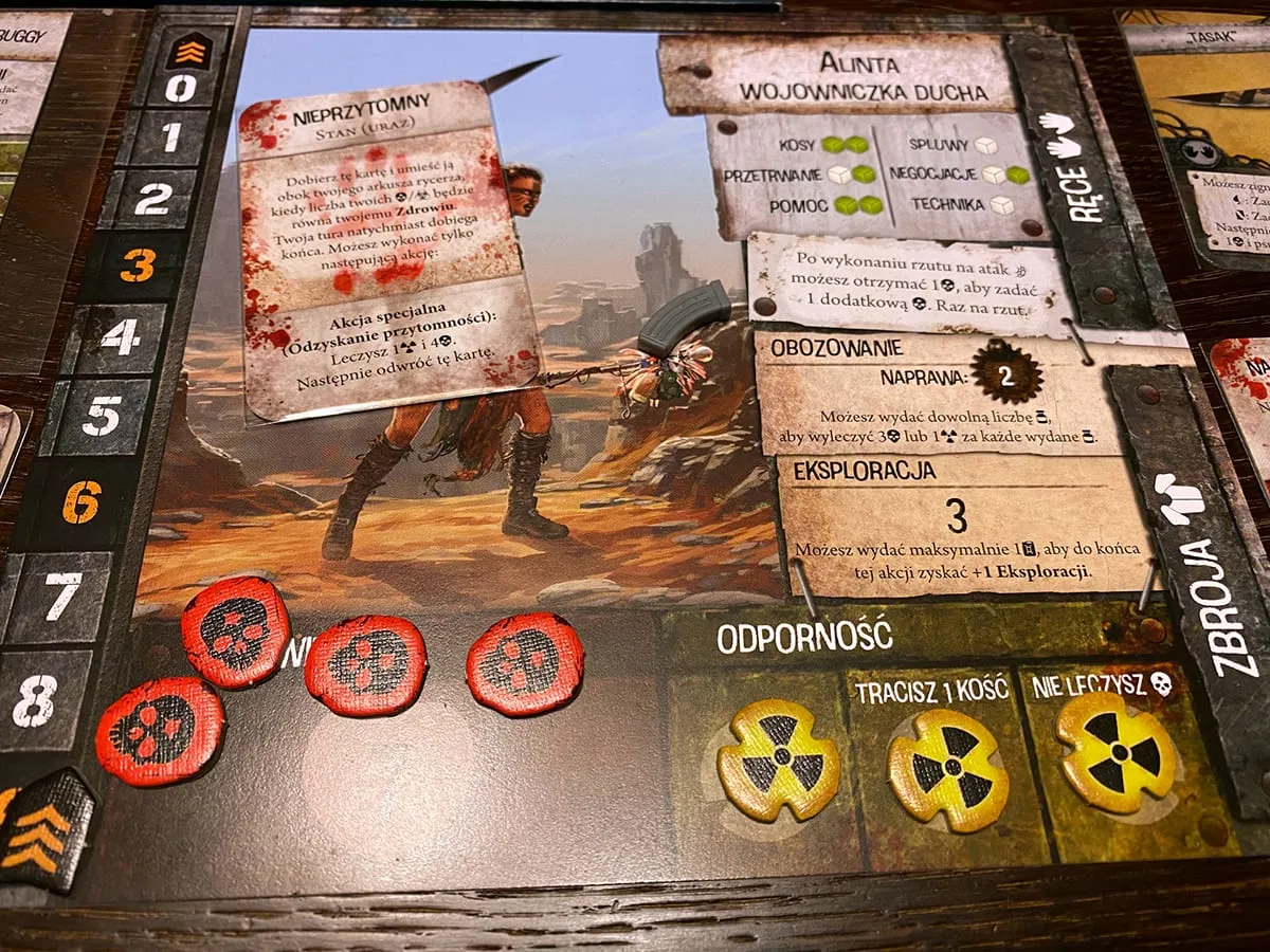 Waste Knights — gra na stole Angry BoardGamer, zdjęcie 4