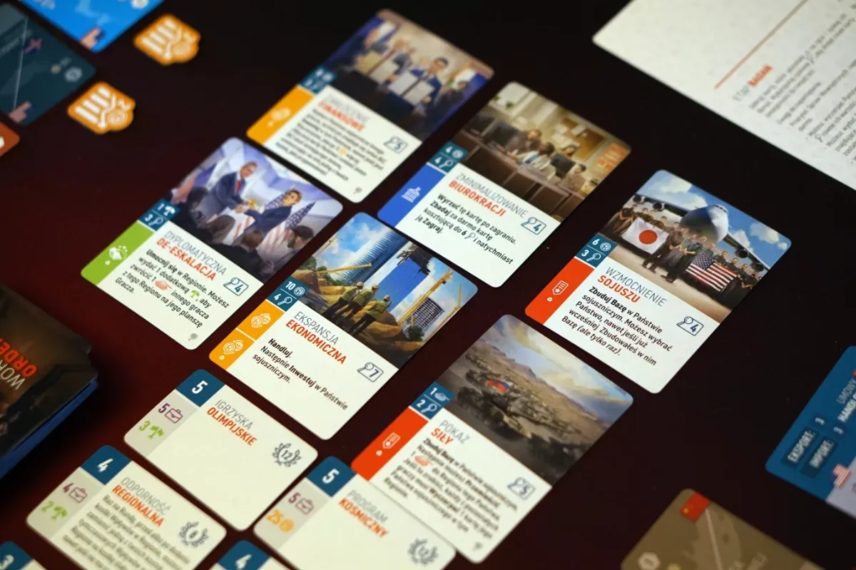 World Order — gra na stole Angry BoardGamer, zdjęcie 5
