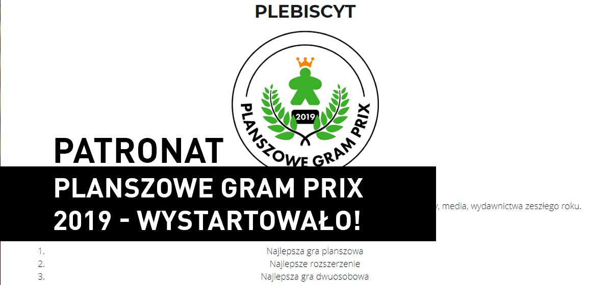 Planszowe Gram Prix 2019 – Wystartowało!