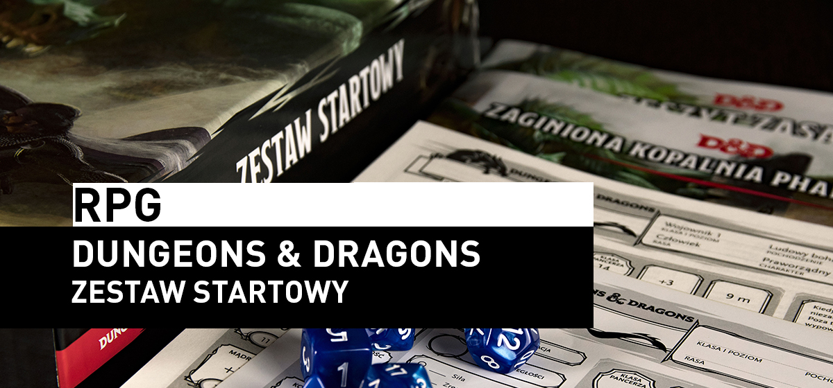 RPG – Dungeons & Dragons – Zestaw Startowy