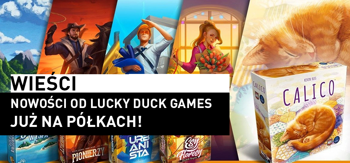 Wieści – Premiery Lucky Duck Games