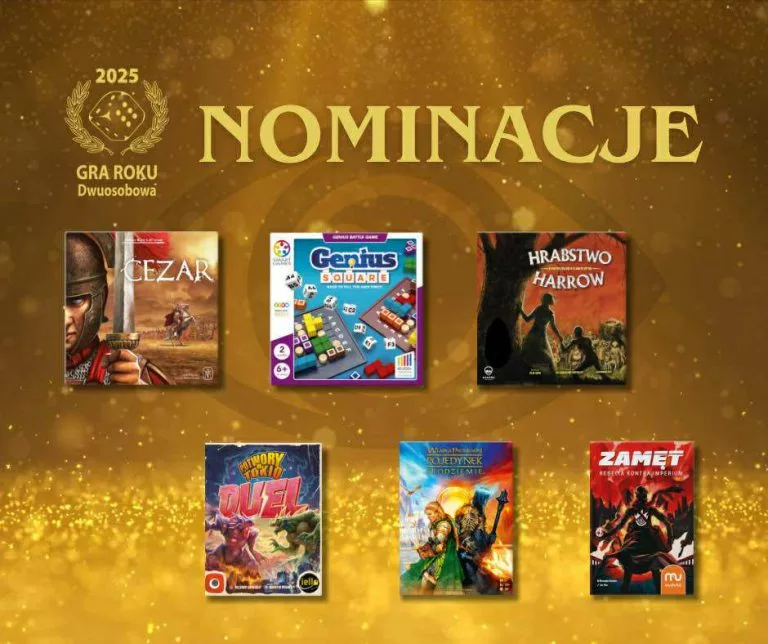 Nominacje w kategorii Gra Roku dla Dwóch Osób 2025