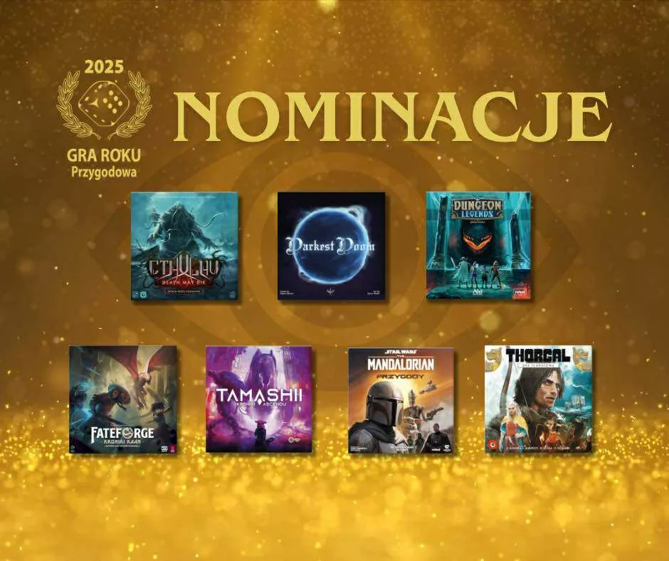 Nominacje w kategorii Gra Roku Przygodowa 2025