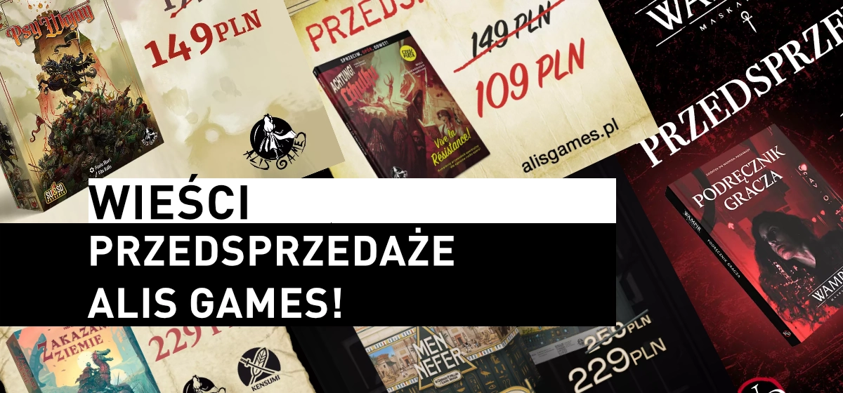 Przedsprzedaże Alis Games