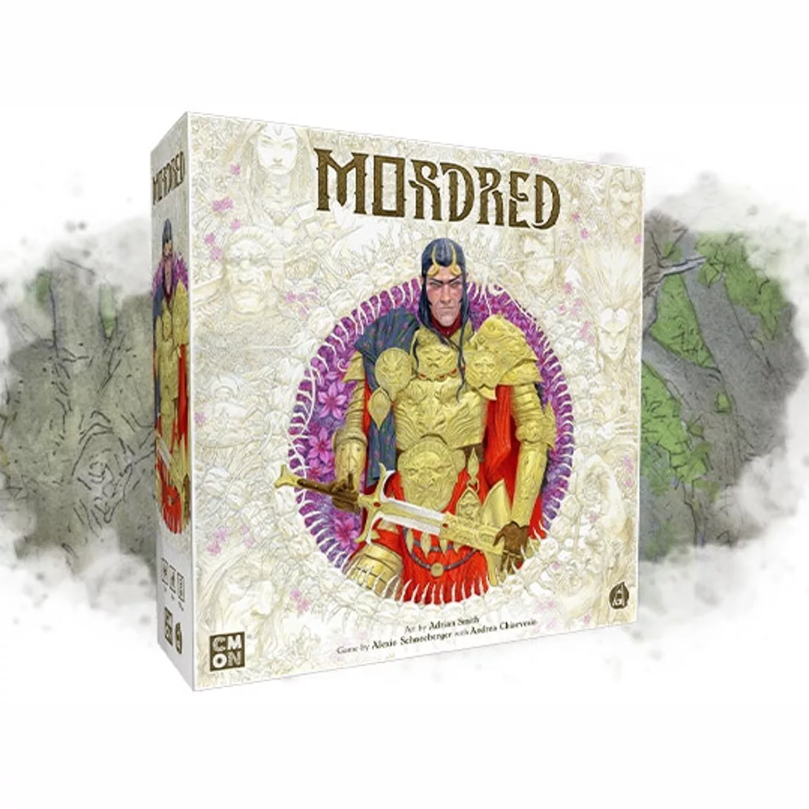 Mordred — okładka gry planszowej