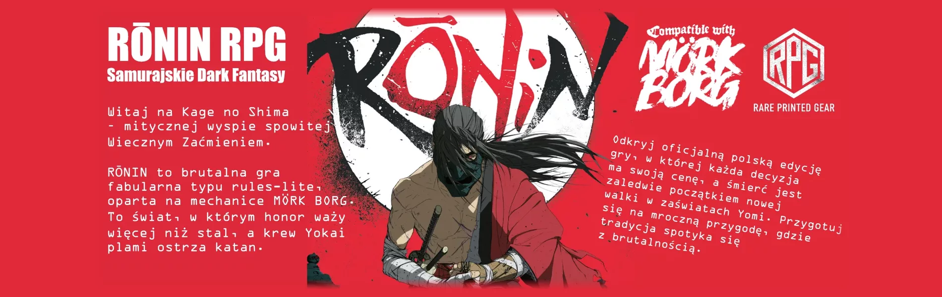 RŌNIN RPG — Samurajskie Dark Fantasy